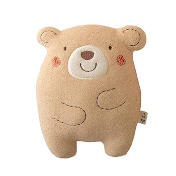 Apple - クマ Amazon.co.jp: 日本製 オーガニックコットン ベビーラトル 大型